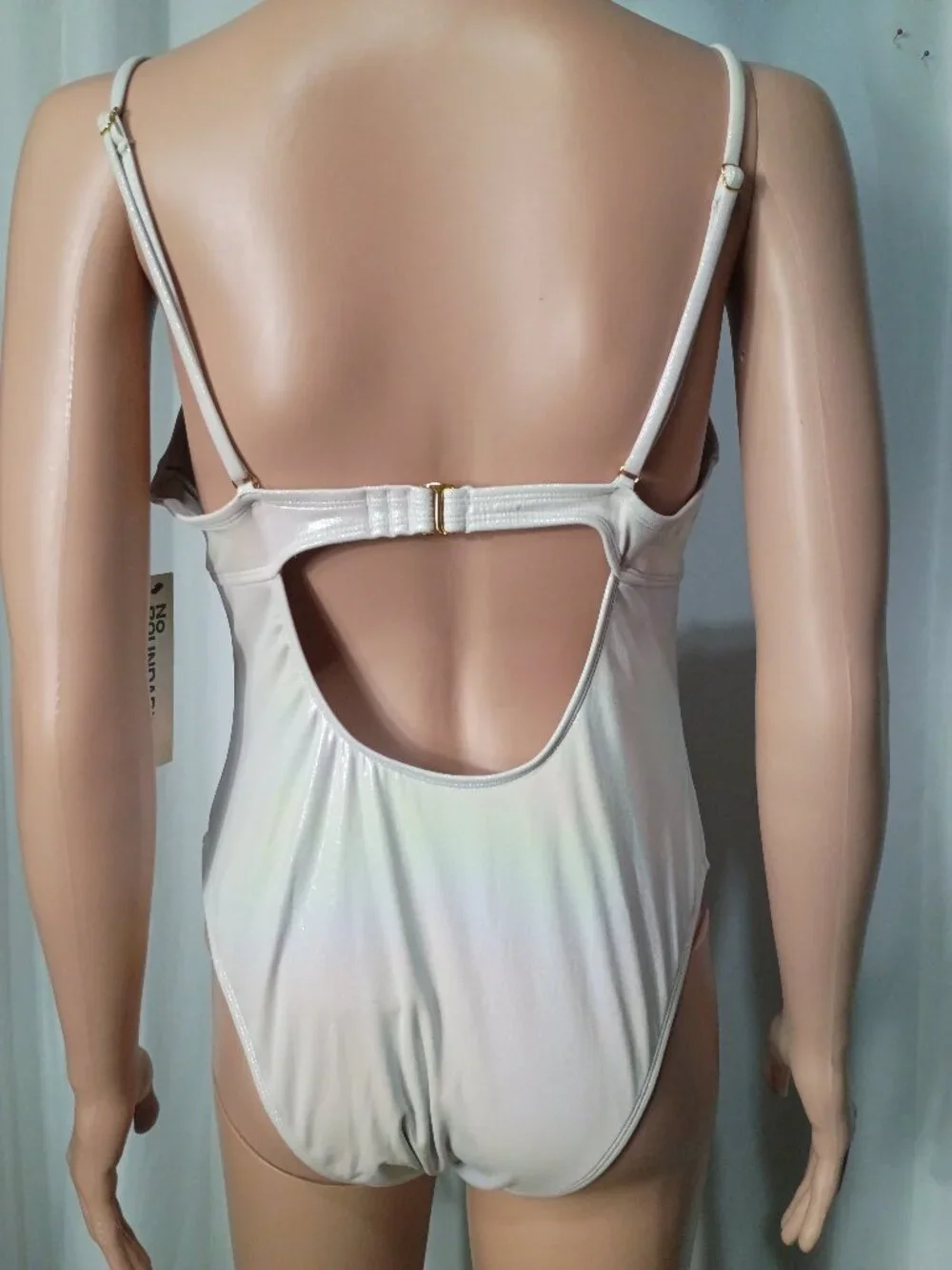 No boundaries moonlight pearl cheeky high leg one piece size L (12-14)